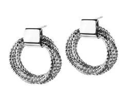 Kolczyki ze stali szlachetnej - koła