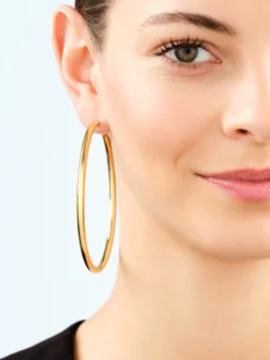 Kolczyki ze stali szlachetnej - koła