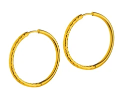 Kolczyki ze stali szlachetnej - koła