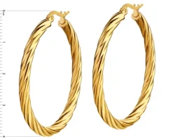 Kolczyki ze stali szlachetnej - koła