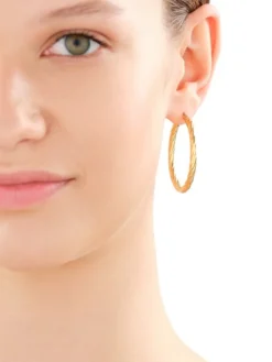 Kolczyki ze stali szlachetnej - koła