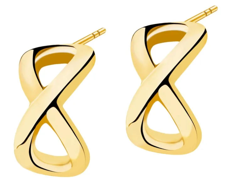 Kolczyki ze stali szlachetnej - nieskończoność