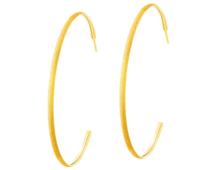 Kolczyki ze stali szlachetnej - koła