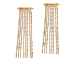 Kolczyki ze stali szlachetnej z cyrkoniami