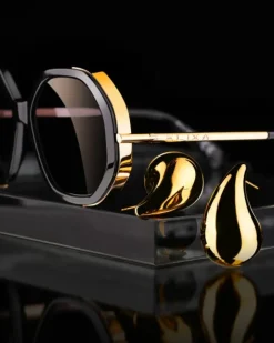 Kolczyki ze stali szlachetnej - łezki