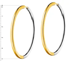 Kolczyki ze stali szlachetnej - koła