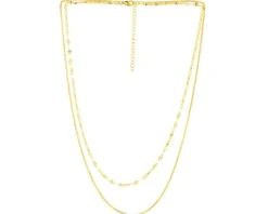 Naszyjnik srebrny - ankier