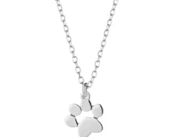 Naszyjnik srebrny - łapka