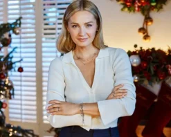 Naszyjnik srebrny - fasolki