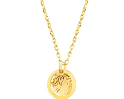 Naszyjnik srebrny - koło