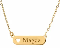 Naszyjnik srebrny - Magda