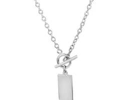 Naszyjnik srebrny - nieśmiertelnik