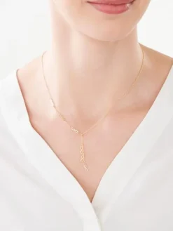 Naszyjnik srebrny - nieskończoność