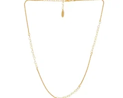 Naszyjnik srebrny - serca