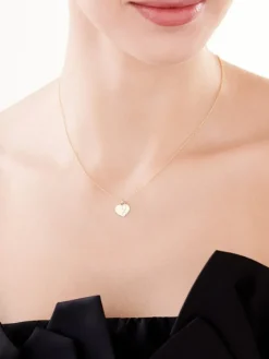 Naszyjnik srebrny - serce, nieskończoność