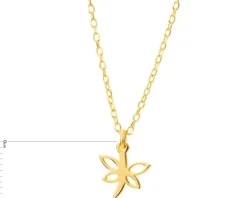 Naszyjnik srebrny - ważka