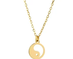 Naszyjnik srebrny - yin yang