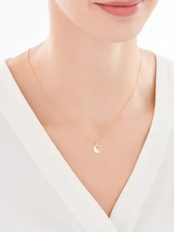 Naszyjnik srebrny - yin yang