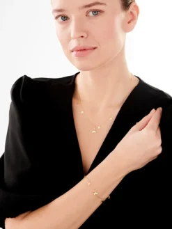 Naszyjnik srebrny z cyrkoniami - motyle