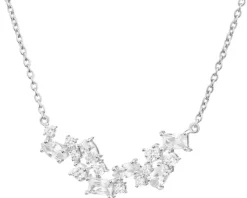 Naszyjnik srebrny z cyrkoniami