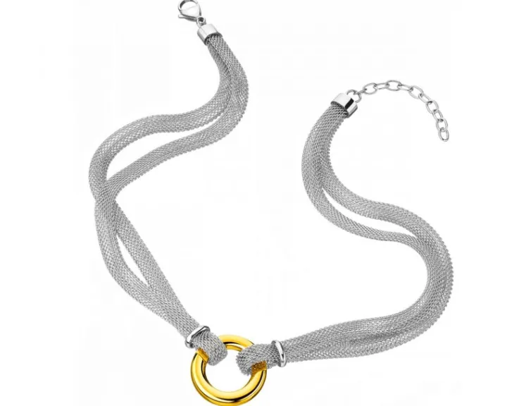 Naszyjnik ze stali szlachetnej