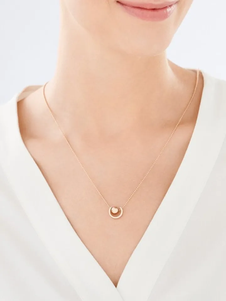 Naszyjnik ze stali szlachetnej - kulka