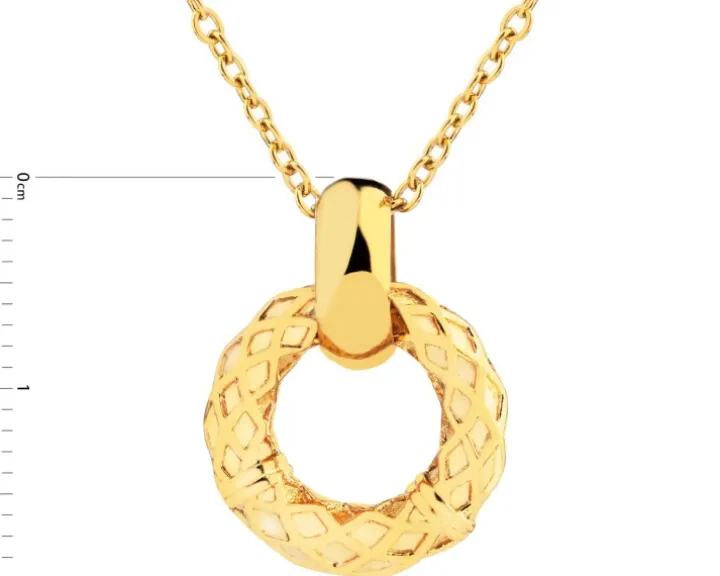 Naszyjnik ze stali szlachetnej