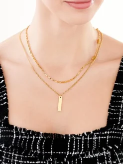 Naszyjnik ze stali szlachetnej