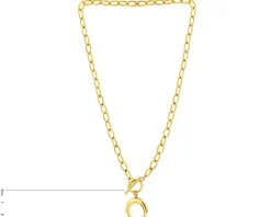 Naszyjnik ze stali szlachetnej - Księżyc