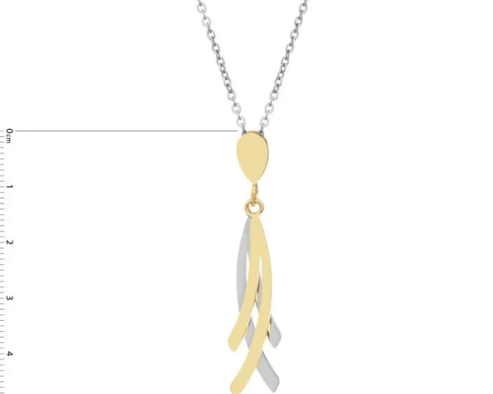 Naszyjnik ze stali szlachetnej