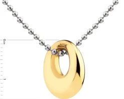 Naszyjnik ze stali szlachetnej