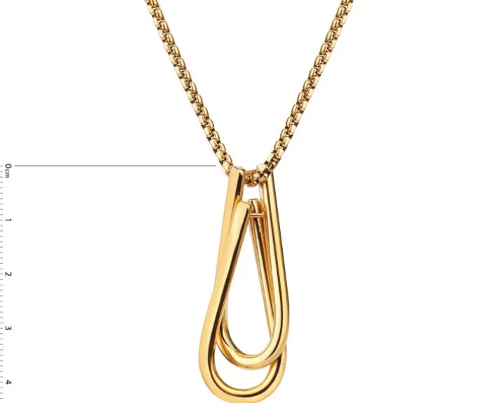 Naszyjnik ze stali szlachetnej