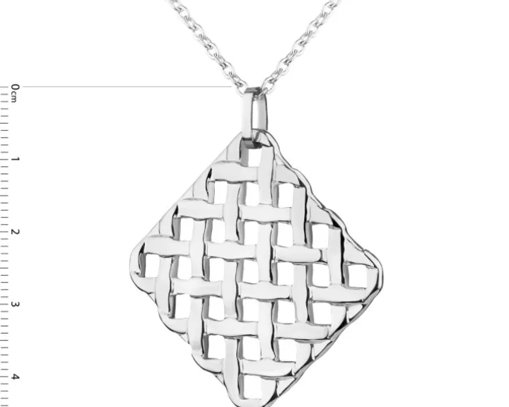 Naszyjnik ze stali szlachetnej