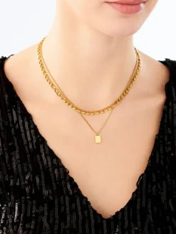 Naszyjnik ze stali szlachetnej