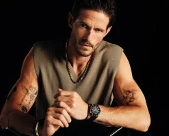 Naszyjnik ze stali szlachetnej - splot królewski