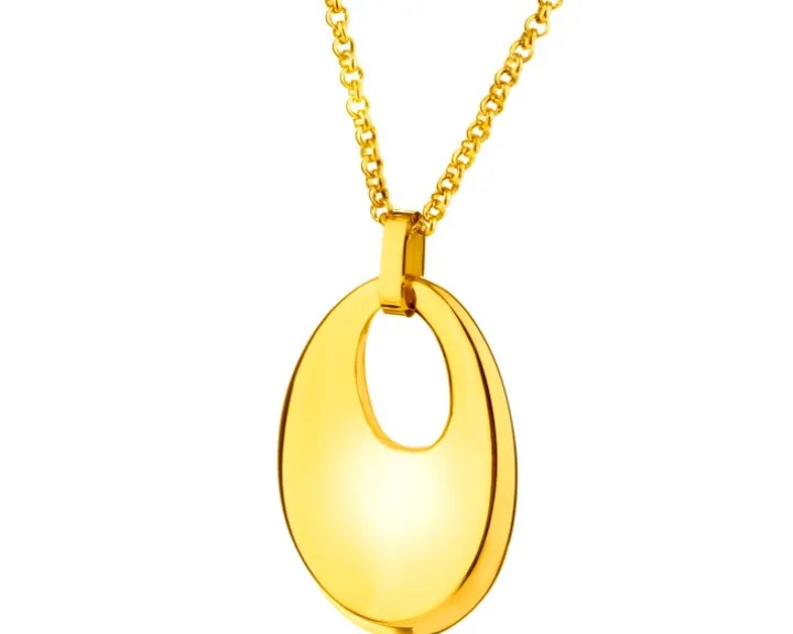 Naszyjnik ze stali szlachetnej