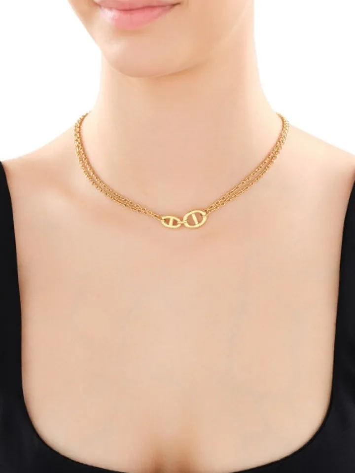 Naszyjnik ze stali szlachetnej