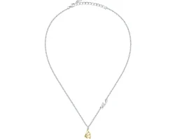 Naszyjnik ze stali szlachetnej -  wachlarz, Karl Lagerfeld