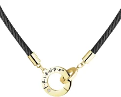 Naszyjnik ze stali szlachetnej z cyrkonią i emalią - Friends, Warner Bros. Discovery