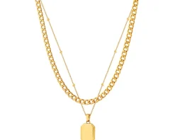 Naszyjnik ze stali szlachetnej