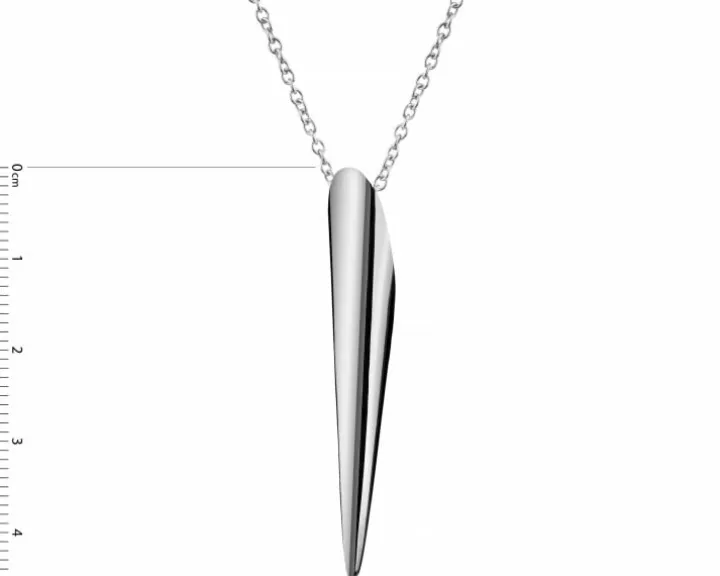 Naszyjnik ze stali szlachetnej