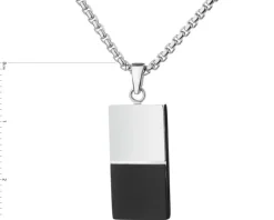 Naszyjnik ze stali szlachetnej