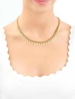 Naszyjnik ze stali szlachetnej