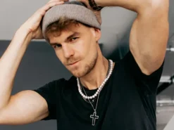 Naszyjnik ze stali szlachetnej