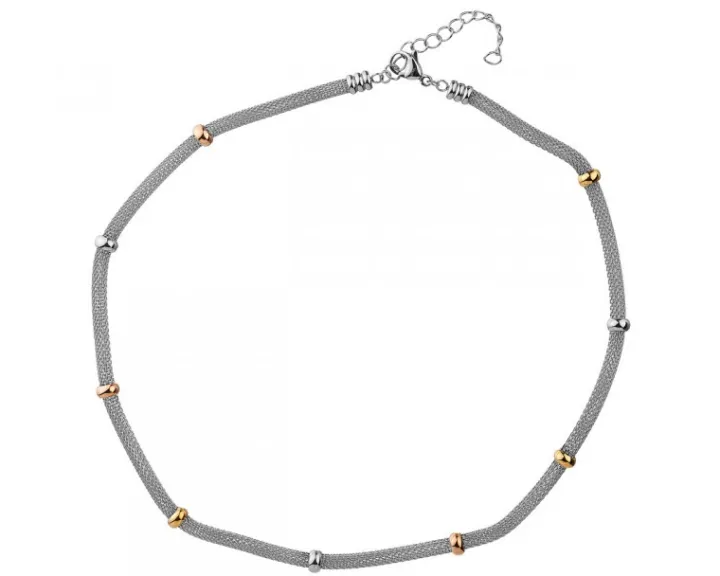 Naszyjnik ze stali szlachetnej