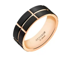 Obrączka ze stali szlachetnej