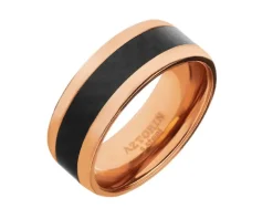 Obrączka ze stali szlachetnej