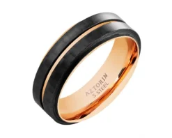Obrączka ze stali szlachetnej