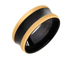 Obrączka ze stali szlachetnej