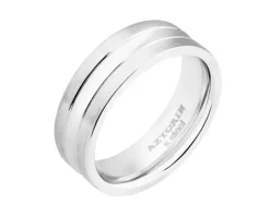 Obrączka ze stali szlachetnej